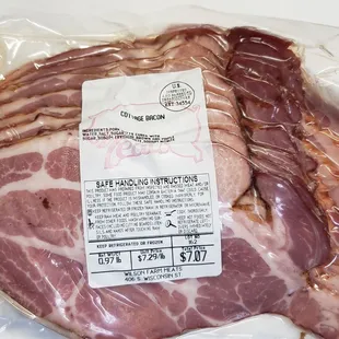Cottage bacon, I can't wait to try it.