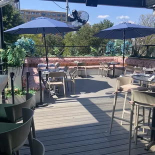 Rooftop Patio Uncovered Seating