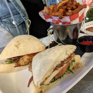 Grilled chicken sandwich