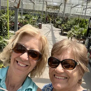 Enjoying the greenhouse and amazing inventory!