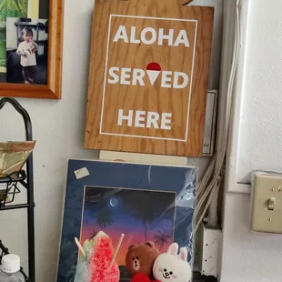 Aloha served here!