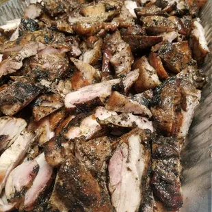 Our BBQ chicken smoked to perfection.