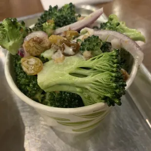 Broccoli salad was so good