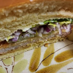 Thick loin with just enough breading