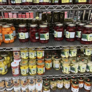 So many pickled things!