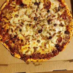 All Meat Pizza