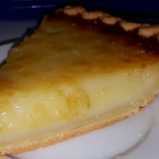 Slice of &quot;sugar pie.&quot; $2.25