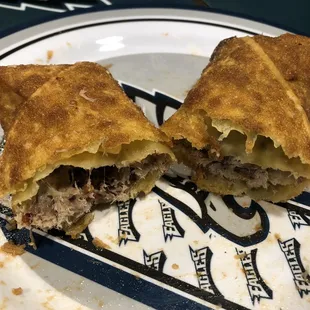 Loaded Brisket Egg Rolls