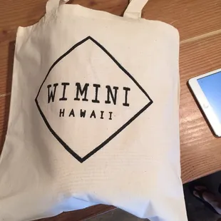 Love their &quot;non-packaging&quot; - a THICK canvas bag with purchase