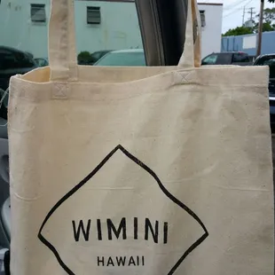 Free bag with purchase