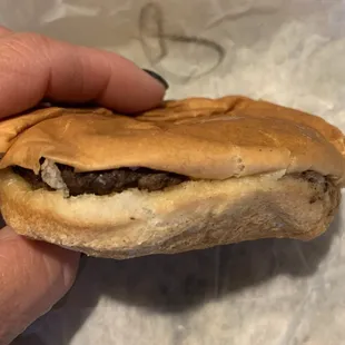 Two Cheese Burger Sliders