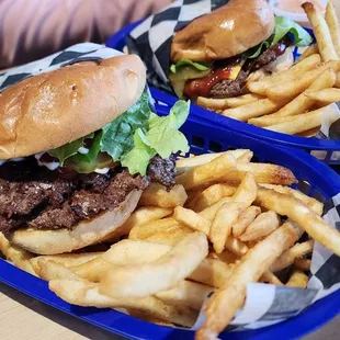 Wimpy burger and Double burger