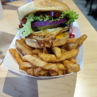 Barnyard burger