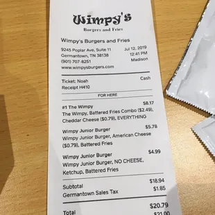 Receipt