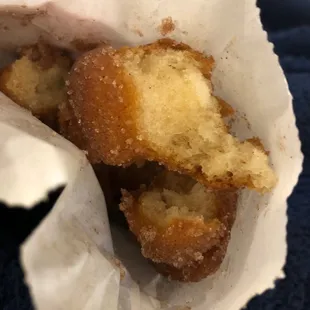 i was most excited for the churro donut but,sadly it was mostly oil.