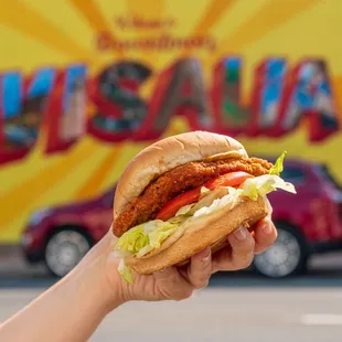 Fried Chicken Burger