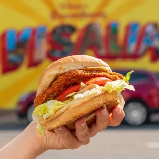 Fried Chicken Burger
