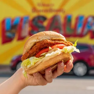 Fried Chicken Burger