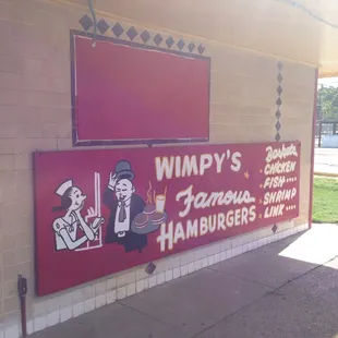 This is a great Americana signage