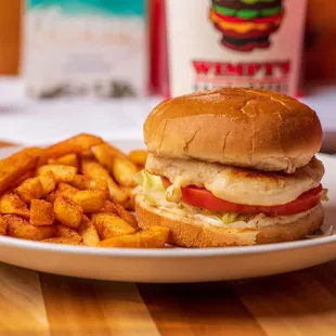 Grilled Chicken Burger