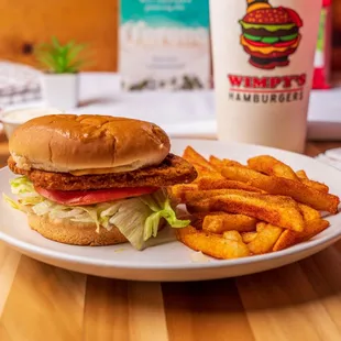 Fried Chicken Burger