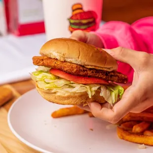 Fried Chicken Burger