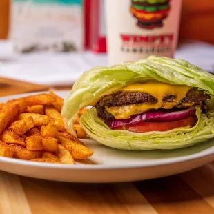 Lettuce Wrap Burger