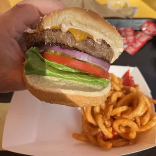 Wellington cheeseburger.