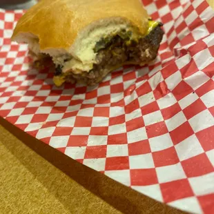 Thick and juicy burgers!