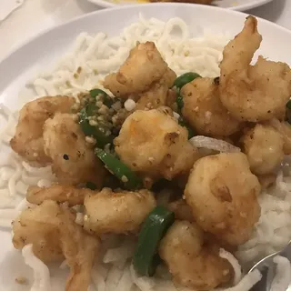 Salt and Pepper Prawns