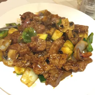 Beef in Black Bean Sauce