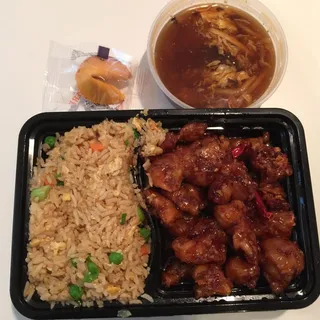 General Tsao Chicken Lunch Special