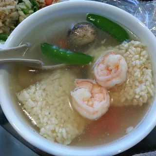 Sizzling Rice Soup