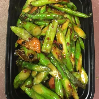 Asparagus in Black Bean Sauce