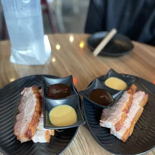 Juicy, flavorful, delicious crispy roast pork belly