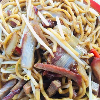BBQ Pork Chow Mein