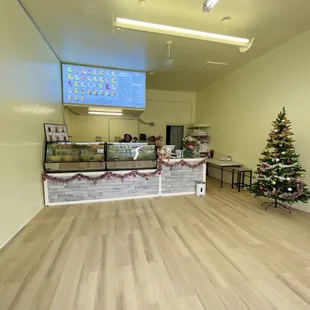 Interior of store