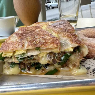 Scallion Pancake Sandwiches