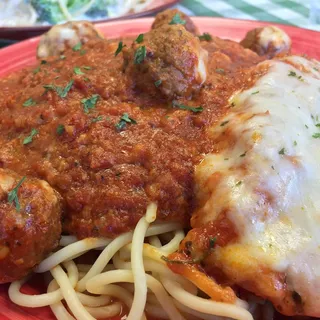 Spaghetti and Meatballs