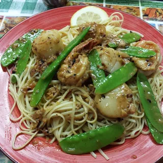 Shrimp and Scallop Ala Bolla