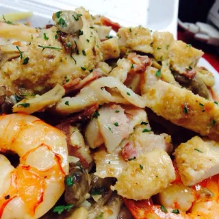 Shrimp and Chicken Asparagus