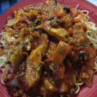 Chicken Puttanesca