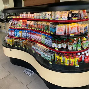 a display in a grocery store