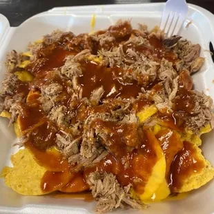 BBQ Nachos