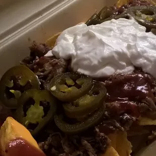 photo by owner, BBQ nachos
