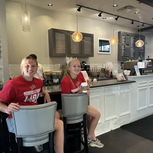 Smoothies and coffee