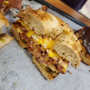 Chipotle bagel with your choice of bagel