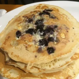 Blue & White Pancakes