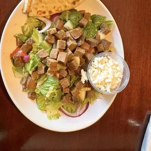 this is the original Greek Gyro salad,