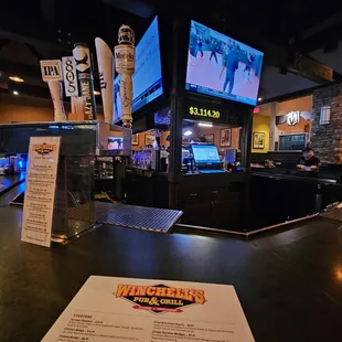 the menu